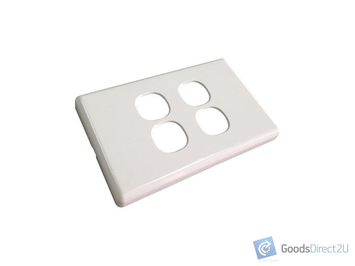 Blank Plate 4 Gang 20 Box GoodsDirect2U New Zealand Lifestyle